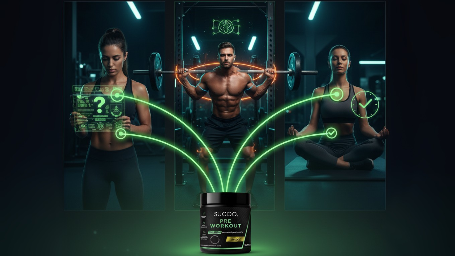 Como escolher o pré-treino ideal para sua rotina