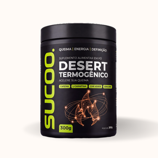 SUCOO. Desert 150g - Termogênico que Ferve de Dentro para Fora | SUCOO Pronutrition